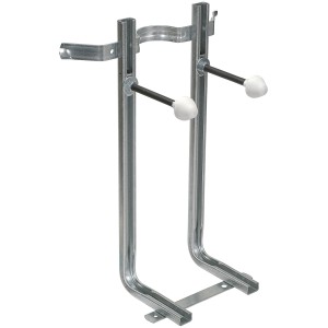 t.b.t. Staffa di montaggio WC in metallo per montaggio a parete.