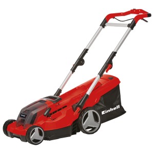 Tagliaerba a batteria Einhell Power X-Change GE-CM 36/37 Li Solo con cesto di raccolta, rosso/nero.