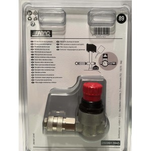 Kit riduttore di pressione micro ABAC con attacco 1/4" femmina