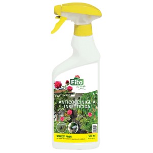Flacone spray con insetticida antococciniglia.