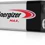 Batteria alcalina Energizer Max 9V E-Block, 1 pezzo.