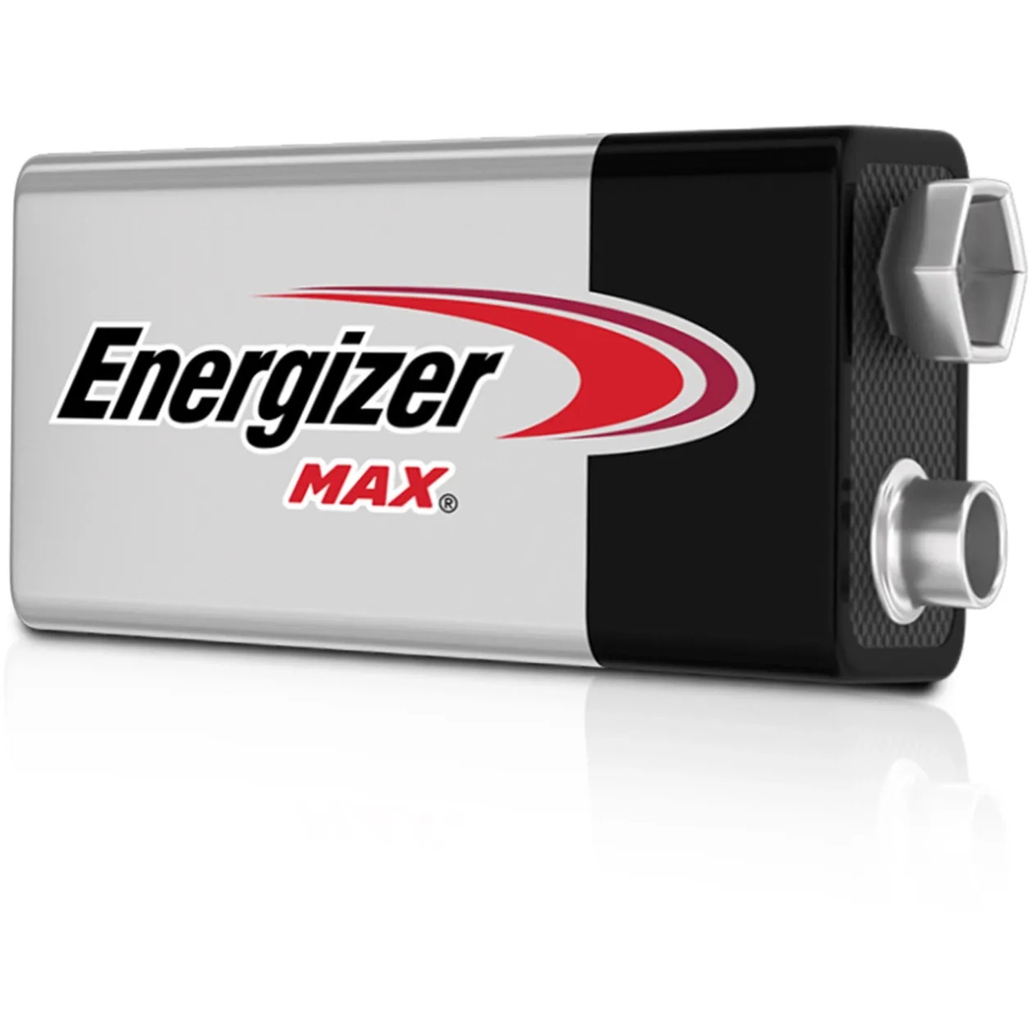 Batteria alcalina Energizer Max 9V E-Block, 1 pezzo.