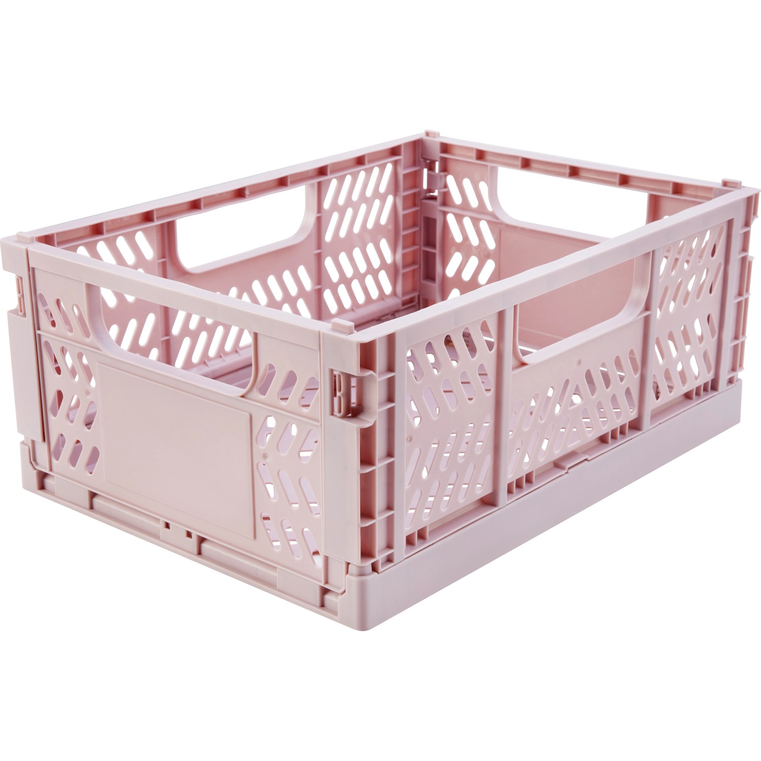 6 Mini Cestini Pieghevoli In Plastica – Portaoggetti Multiuso, Impilabili, 15x10x6 Cm