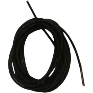 Lacci neri per scarpe da lavoro, resistenti e duraturi.