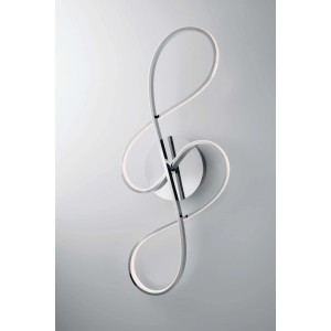 Plafoniera LED Violino 4740lm 3000K 80x34x8 cm