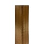 Piastrella da esterno doga a clic Thermowood natural 118x210 cm