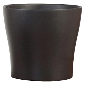 Scheurich Vaso per piante 808, Ø 15 cm, antracite, in ceramica.