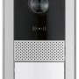 Modulo citofono t.b.t. argentato con telecamera e targhetta