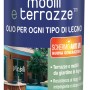Olio per legno Syntilor per mobili e terrazze, lattina da 0,5L. Cura del legno per esterni.