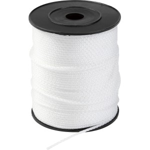 Bobina da 100m di filo da muratore LUX Comfort bianco per lavori di muratura e piastrelle.