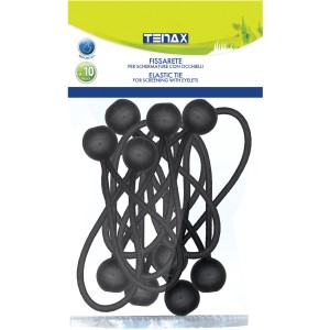 t.b.t. Elastici, 10 pezzi, per fissare il tessuto non tessuto da giardino.