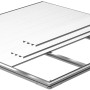 Biohort Smartbase GS 190: Fondazione in alluminio per armadio da giardino, 186x78x18cm, con telaio e piedini regolabili.