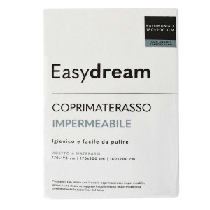 Coprimaterasso EasyDream impermeabile, 180x200 cm. Protezione ottimale per materassi.