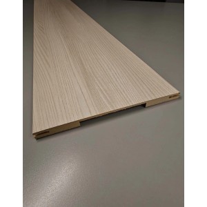 Pannello in legno per porte, decoro legno chiaro, accessori per il montaggio.