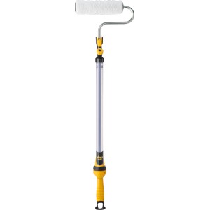 Wagner EasyRoll rullo per pittura 23 cm per vernici, con serbatoio e manico giallo.