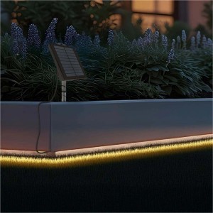 Striscia LED solare outodoor Prismalux bianco caldo 5 m