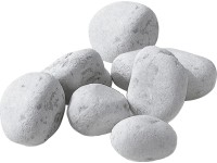 Ciottoli Bianco Carrara 40-60mm - Sacco Da 25kg Per Giardino E Decorazione | Pietre Bianche Per Viali E Aiuole - Foto 4