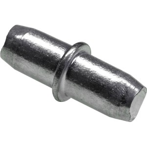 Spina per accessori per mobili color metallo per mensole.
