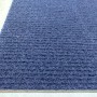 Passatoia blu t.b.t. al metro con texture a coste.