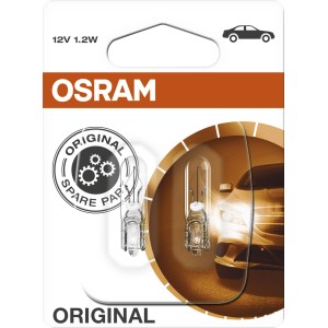 Lampadina di segnalazione Osram Original 2721 in blister per auto.