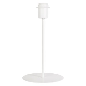 Base per lampada bianca per progetti di illuminazione personalizzati.