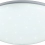 Plafoniera LED Reality Lukida bianca con effetto cielo stellato per soggiorno e camere da letto.