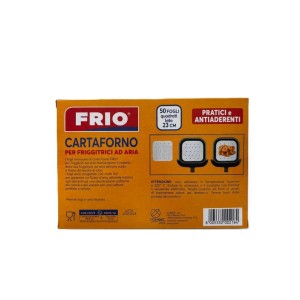 Carta forno per friggitrici ad aria FRIO 50 fogli rotondi Ø 23 cm