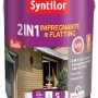 Barattolo di impregnante e flatting per legno 2in1 Syntilor per esterni.