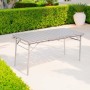 Tavolo allungabile da giardino in plastica soffiata 166/214x78xH76 cm
