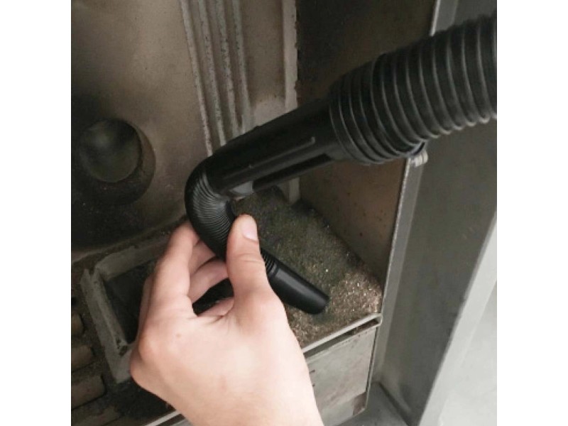 Tubo Flessibile Per Bidone Aspiracenere - 85 Cm, In Alluminio Con Guaina, Per Minicen - Foto 4