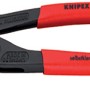 Pinza a pappagallo Knipex Alligator, rosso-nera, autobloccante.