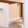 Guide a rulli Hettich, 300mm, bianco, per cassetti fino a 20kg.