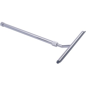 Wenko tergivetro telescopico per bagno, argento, con braccio estensibile per una pulizia senza aloni.