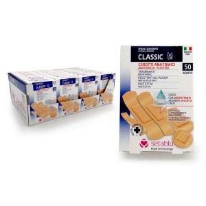 Cerotti anatomici t.b.t. Classic, ipoallergenici, per la casa.