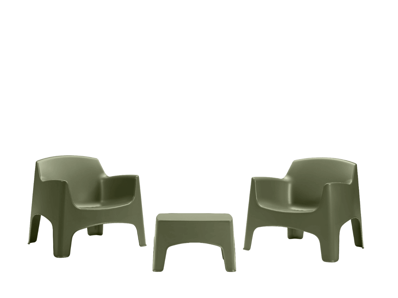 Salotto da giardino Ibiza Terrace poltrone ed tavolino Pine