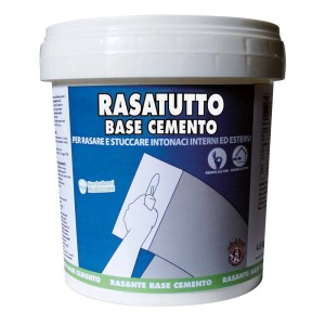 Secchio di Rasatutto Base Cemento, intonaco e rasante per interni ed esterni.