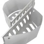 Cesto per carbone Jamestown in acciaio inox, 2 pezzi, per grigliate indirette.