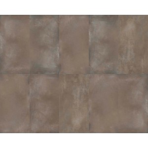 Piastrelle per pavimenti marroni con superficie leggermente marmorizzata.