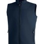 Gilet da lavoro blu t.b.t. con zip e tasche.