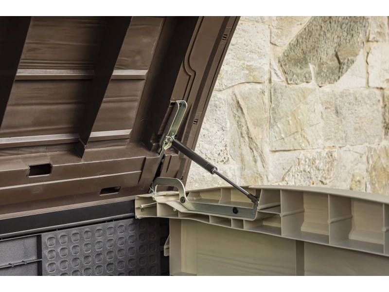 Porta Attrezzi Keter Store It Out Arc - 146x82x120 Cm In Resina | Armadio Da Esterno Con Serratura - Foto 2