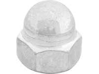 50 Dadi Ciechi M6 In Acciaio Inox - Calotta Esagonale, Per Viti E Bulloni, Decorativi