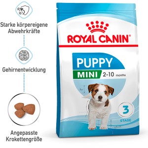 Royal Canin Mini Puppy cibo secco, confezione da 800g per cuccioli di piccola taglia.