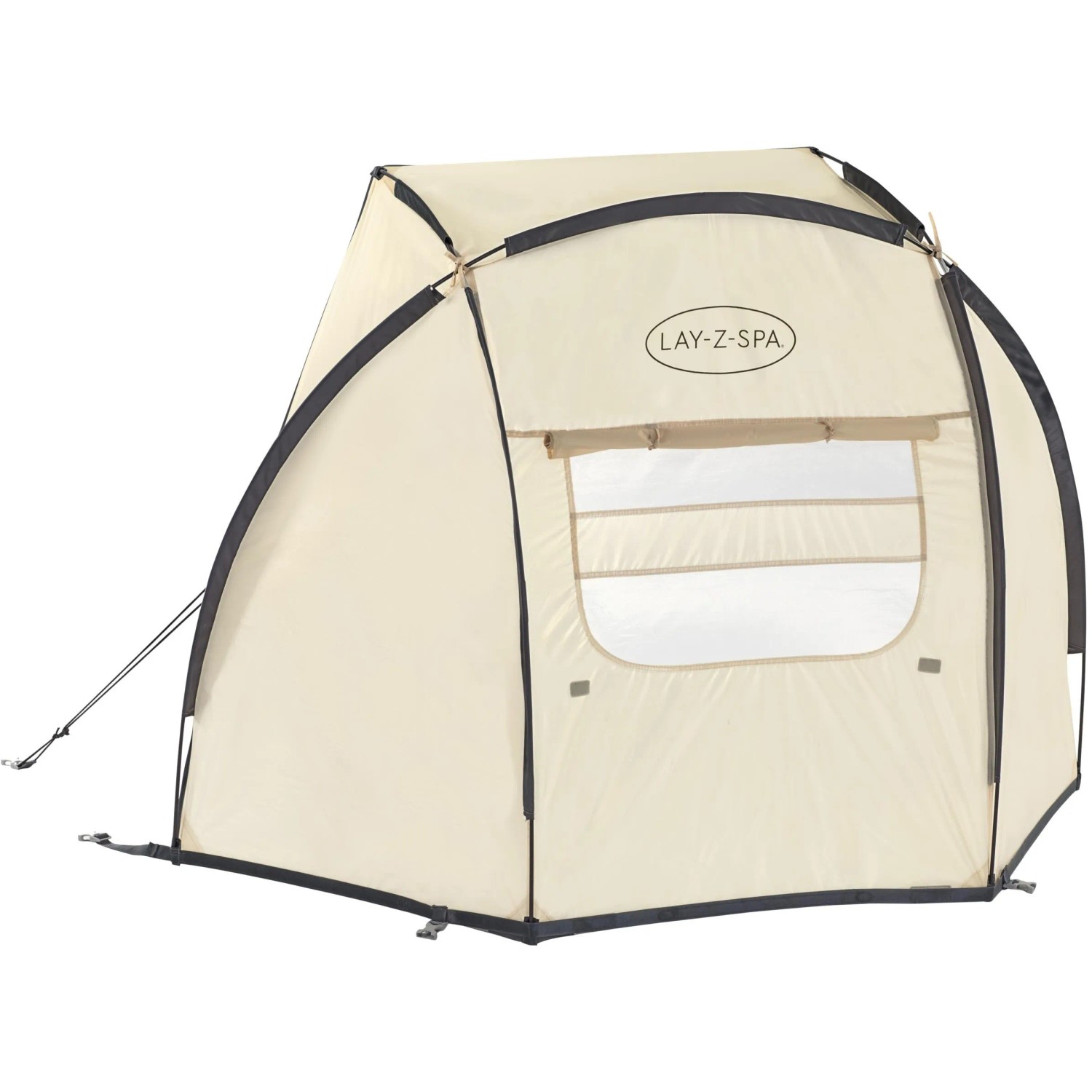 Tettuccio parasole Bestway LAY-Z-SPA per vasche idromassaggio, protegge da sole e insetti.