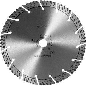 Disco diamantato Bosch Expert Multi Material, diametro 230 mm per smerigliatrici angolari.