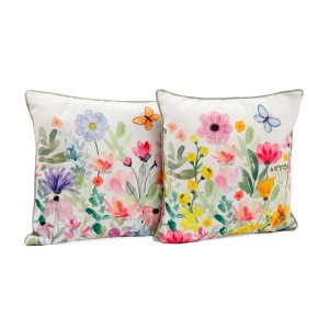 Cuscino d`arredo Spring Time 45x45x10 cm multicolore