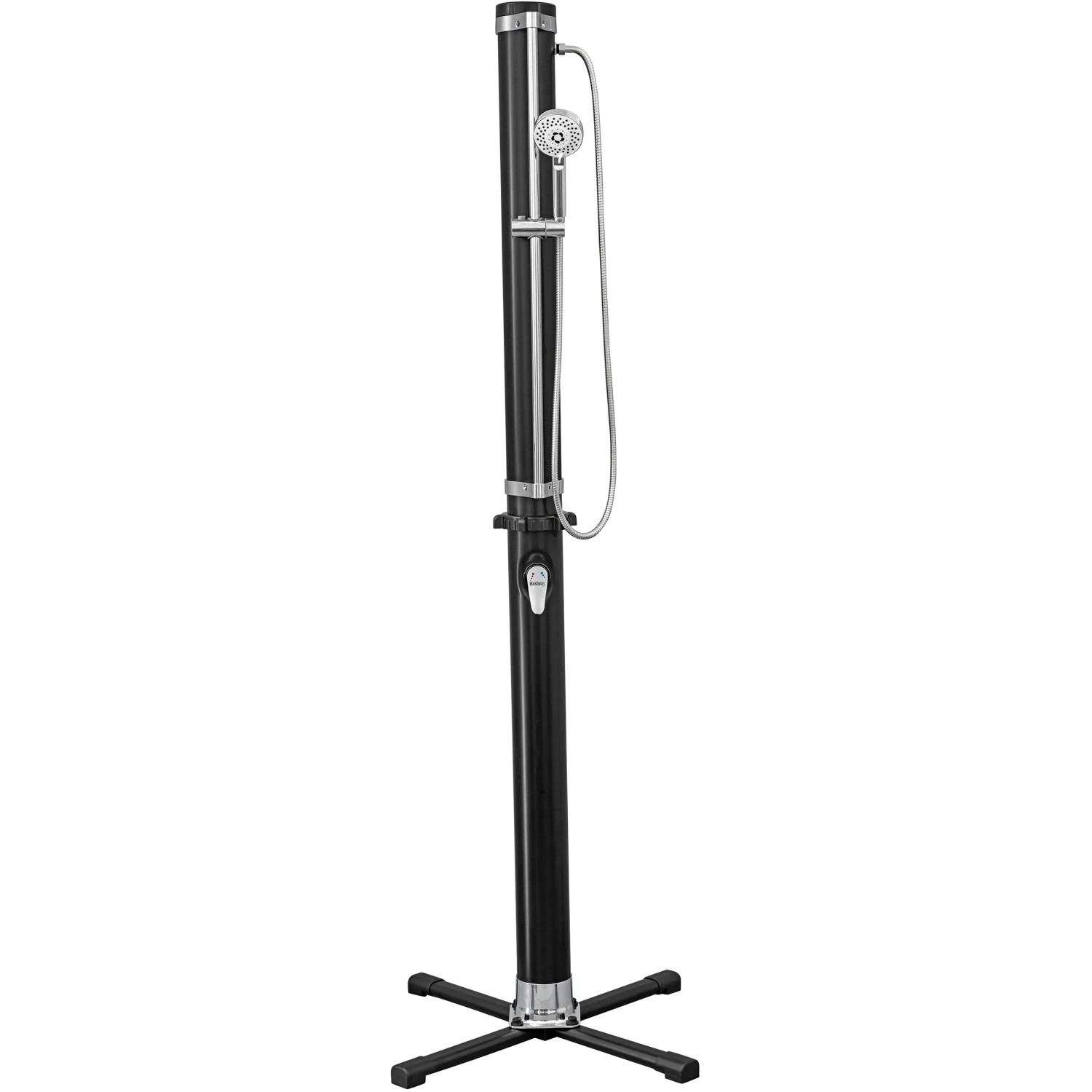 Doccia da giardino Bestway Solarflow, 20 l, con soffione regolabile e controllo della temperatura.