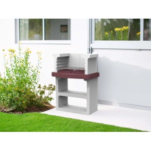 Barbecue a carbonella Ischia H 115 x L 90 x P 58 cm