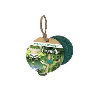 t.b.t. per fissare piante, cordino verde
