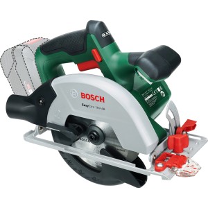 Sega circolare a batteria Bosch EasyCirc 18V-48 (solo corpo macchina) verde e grigia, senza batteria.