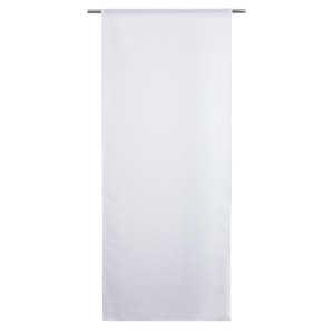Tenda a pannello bianca opaca t.b.t. per decorazione finestre.